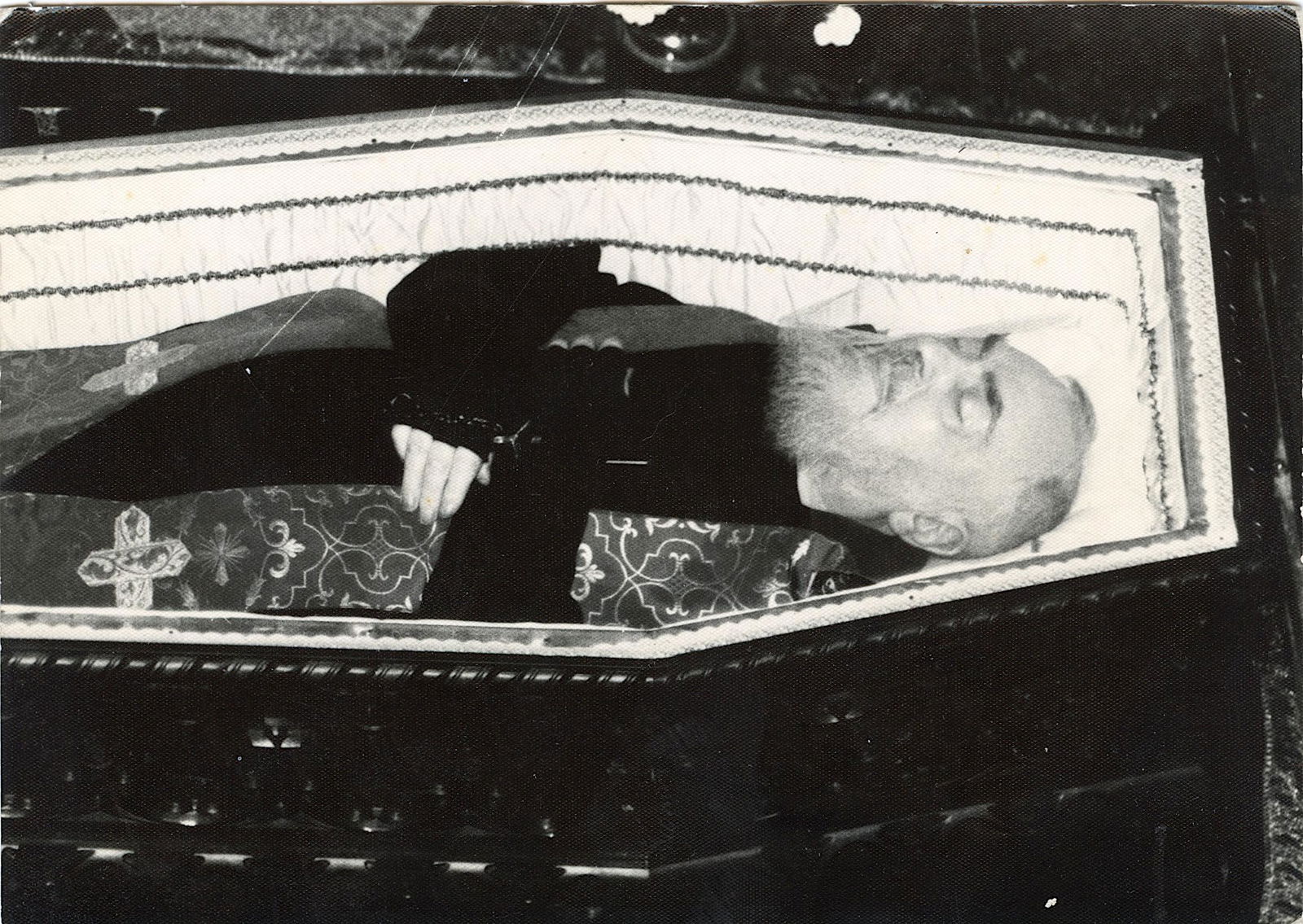 Original Photo Postmortem Father / Padre Pio (1 of 2)