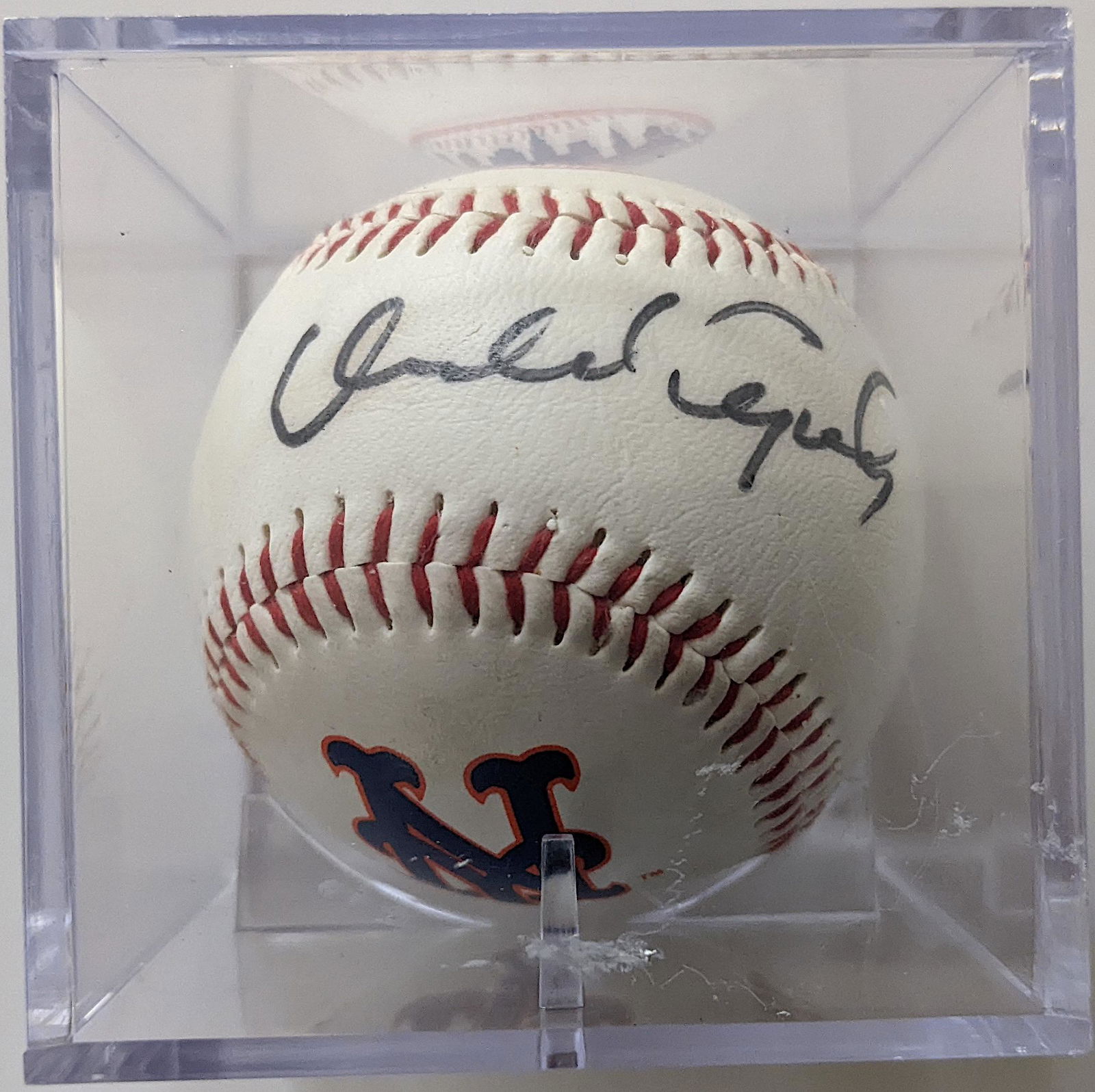 Autographed Signed  Baseball Ball ORLANDO CEPEDA, Mets (1 of 4)