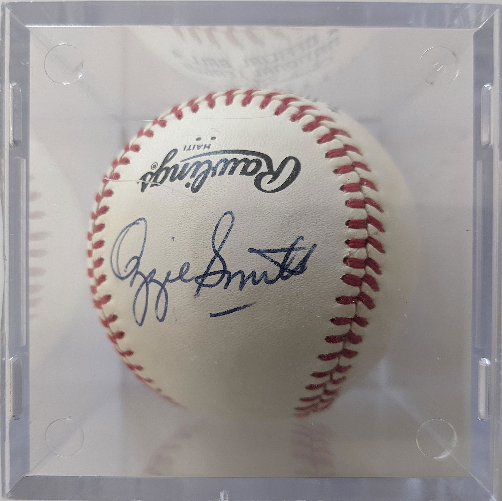 Autographed Signed  Baseball Ball OZZIE SMITH, (1 of 3)