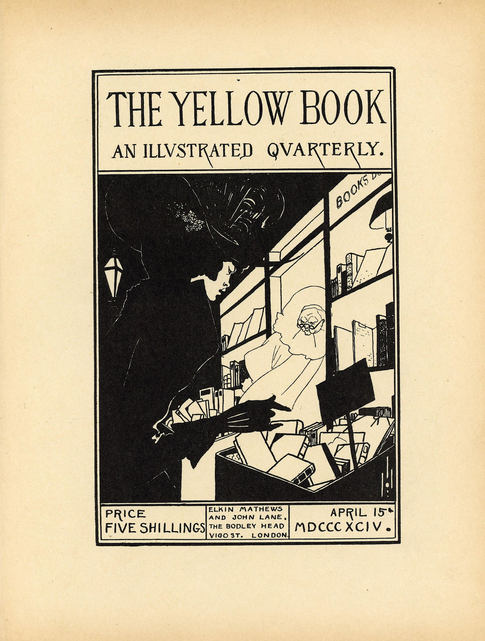 AUBREY BEARDSLEY Antique Lithograph, 1899: Antique Lithograph print produced in England by John Lane London in 1899. Paper dimensions 11" x 8.25" (small variances can occur). Vincent Beardsley (21 August 1872 â€“ 16 March 1898) was an Eng
