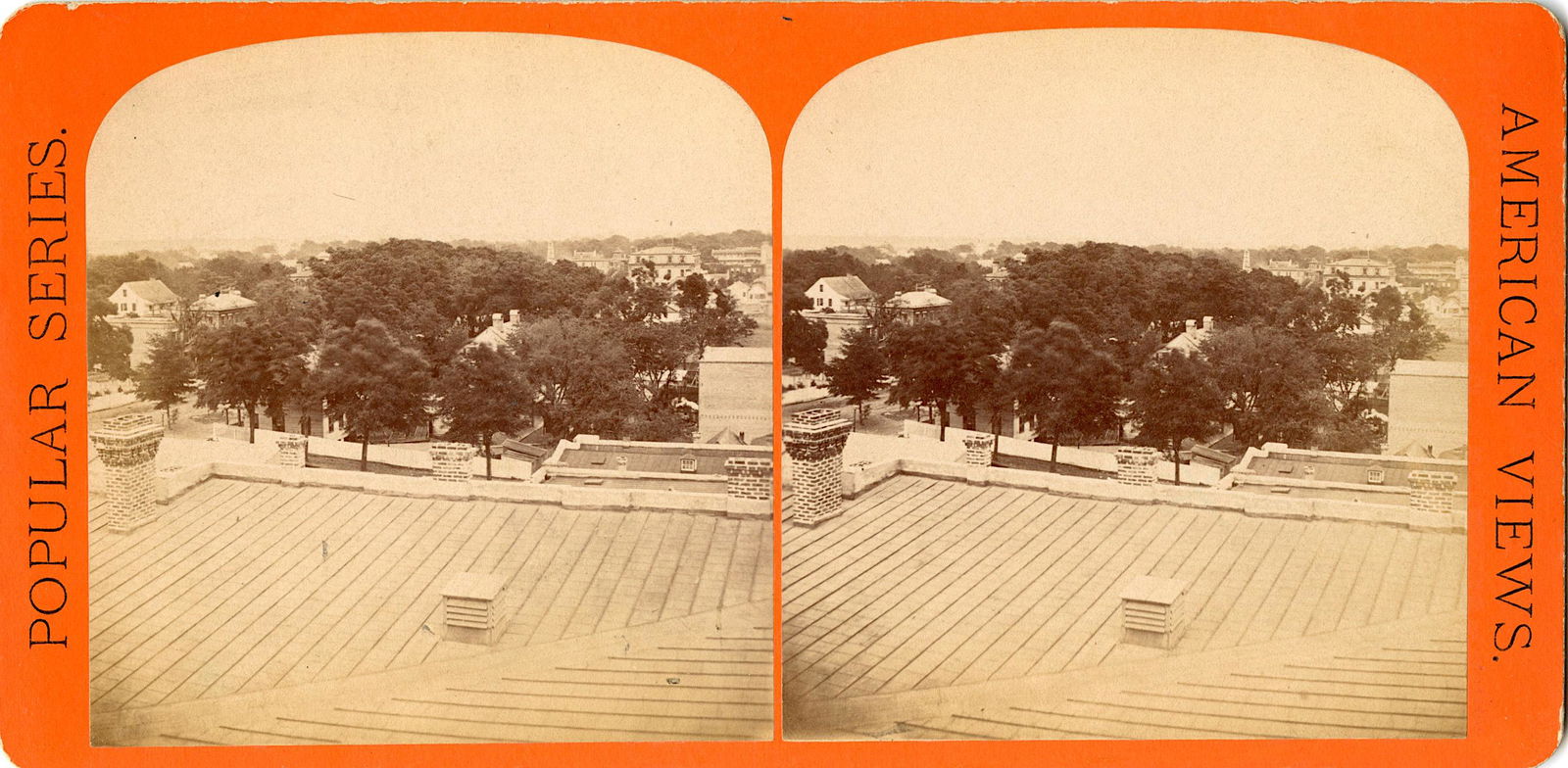 Antique Real Photo Stereoview View Jacksonville, FL (1 of 2)