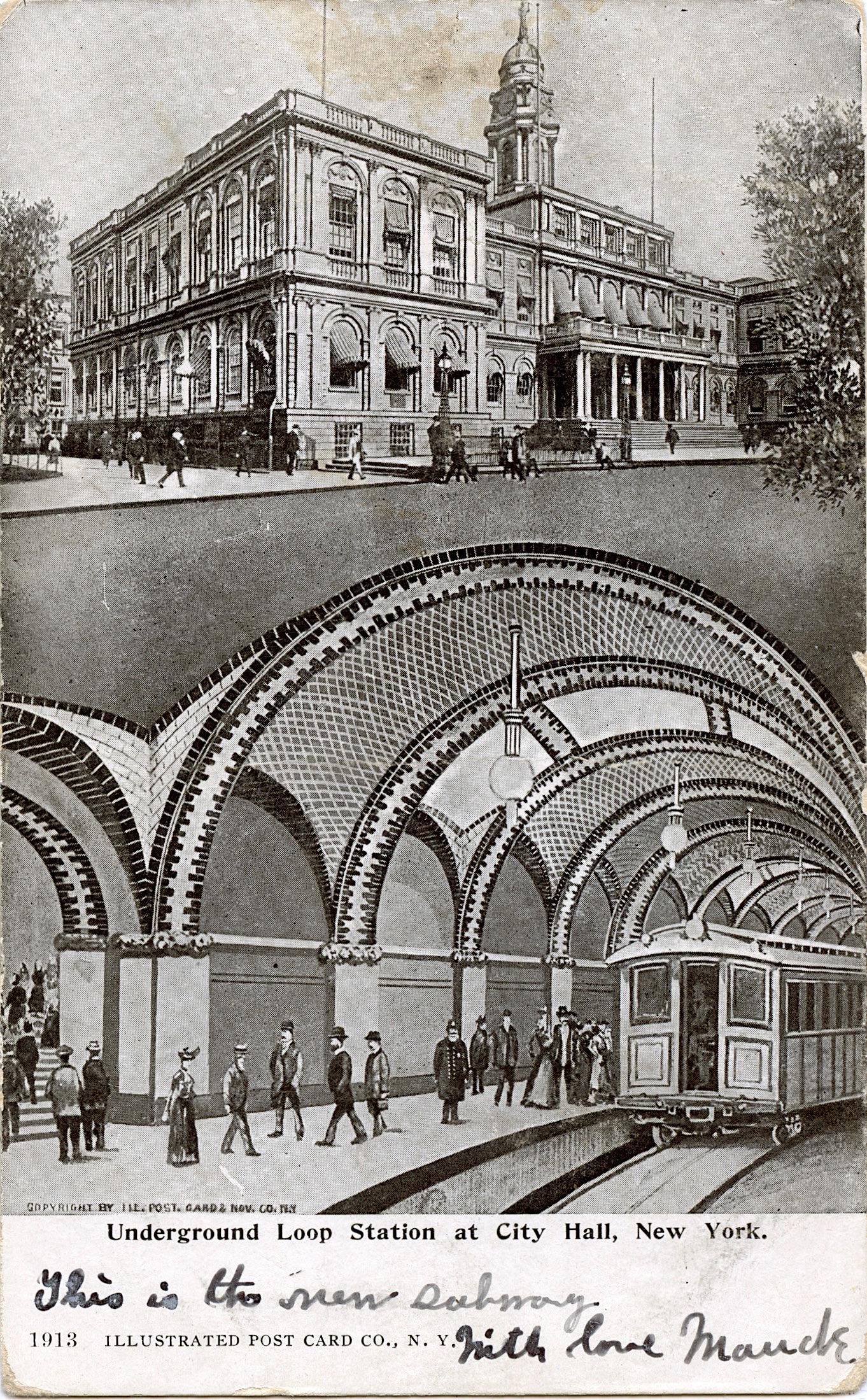 Antique Vintage Rare Postcard New York, N.Y. (1 of 2)