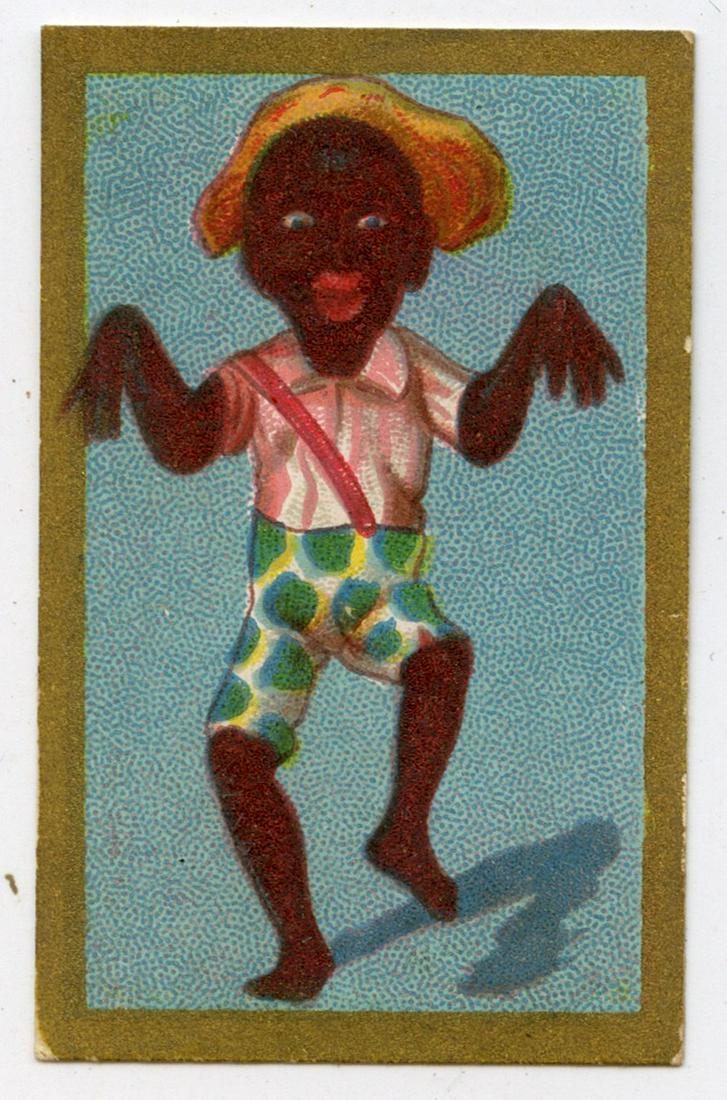 Antique Early Tradecard African American: The dimensions are Approx. 2" x 1.25". ABOUT SHIPPING: This lot is located in Boca Raton, Fl and its shipment will be made directly by Artelisted. Shipping insurance is the responsibility of the buyer