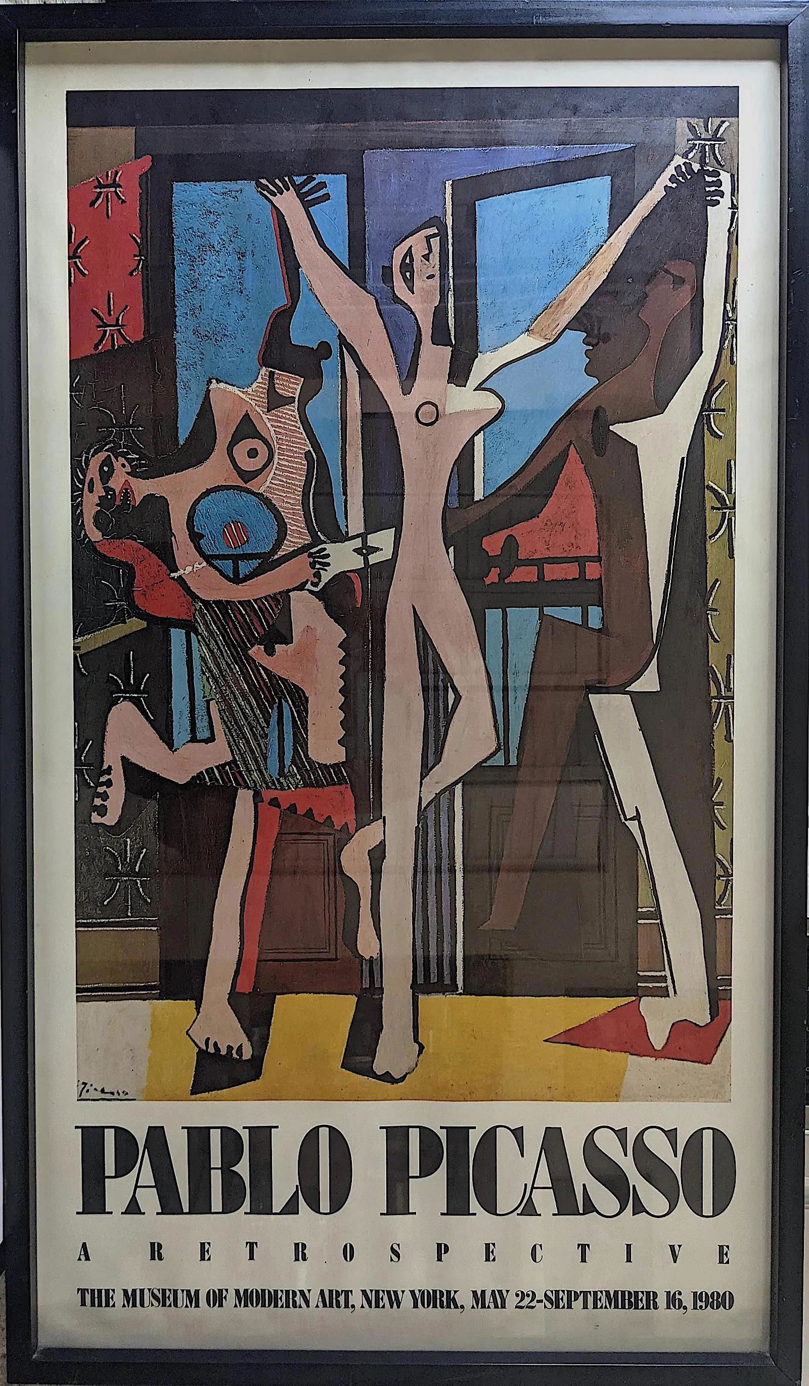 PABLO PICASSO Poster Retrospective MAM, New York 1980 (1 of 2)