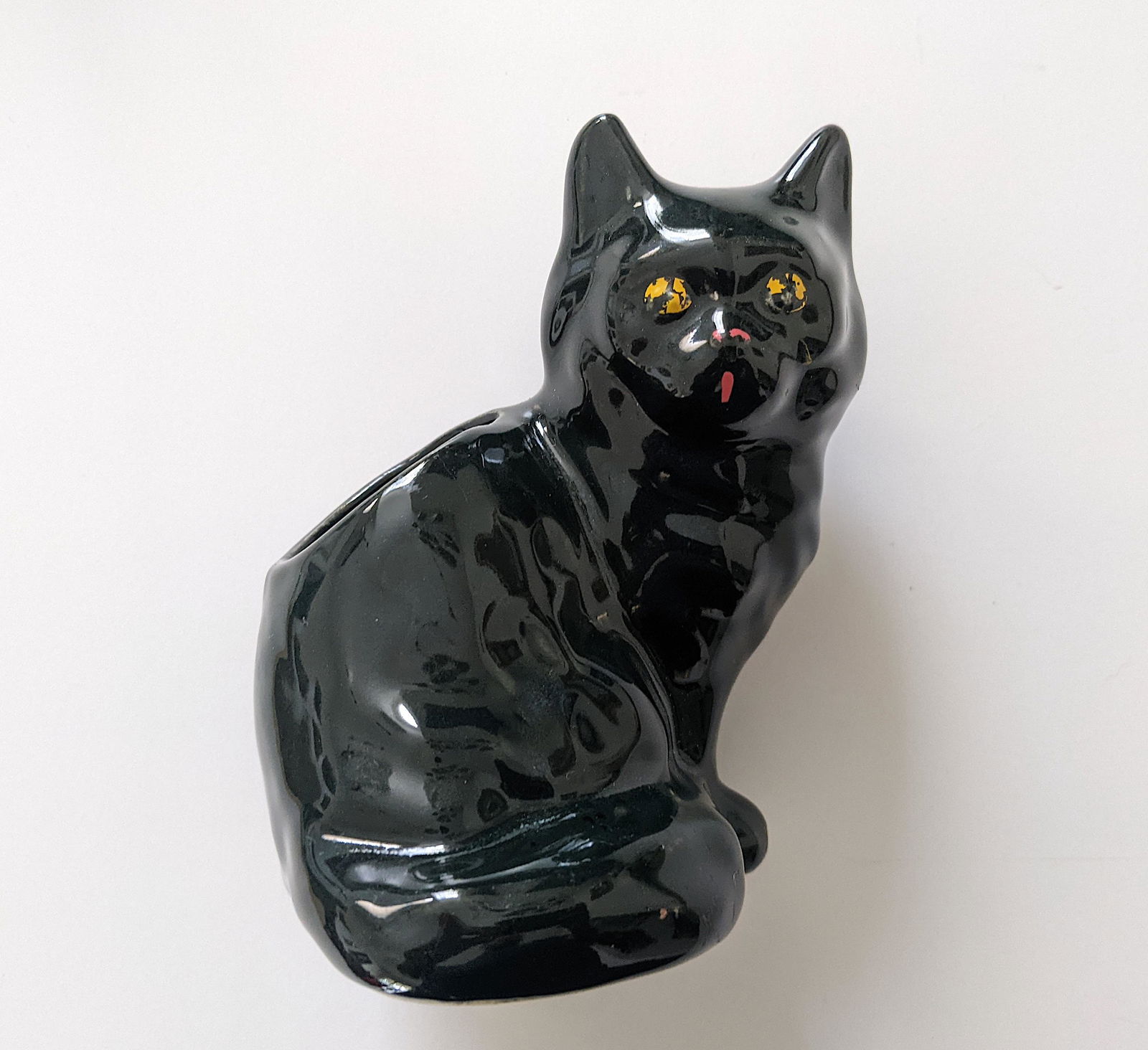 Vintage Black Cat Ceramic Halloween (1 of 5)