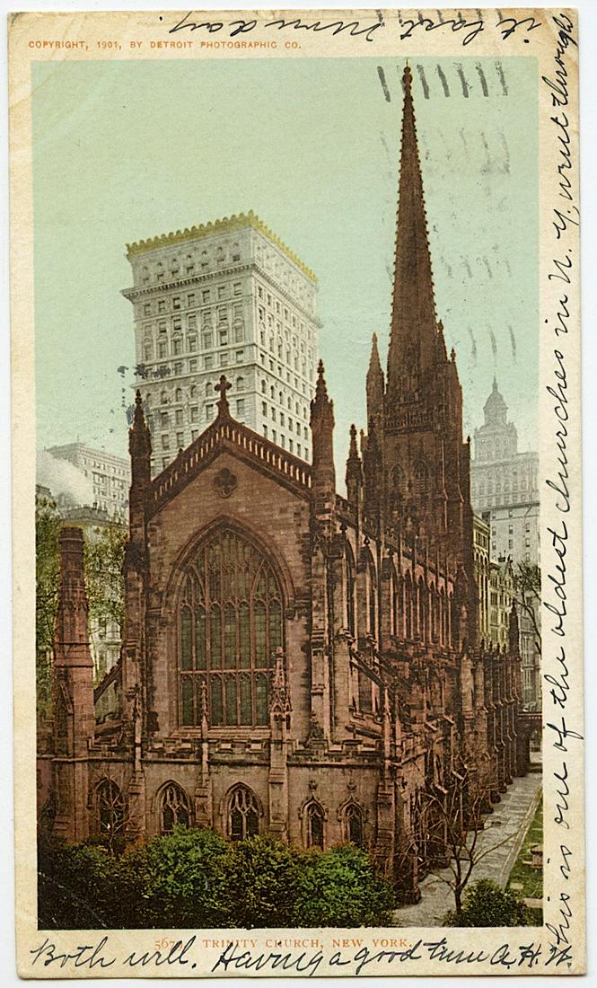 Antique Vintage Rare Postcard New York N. Y. (1 of 2)