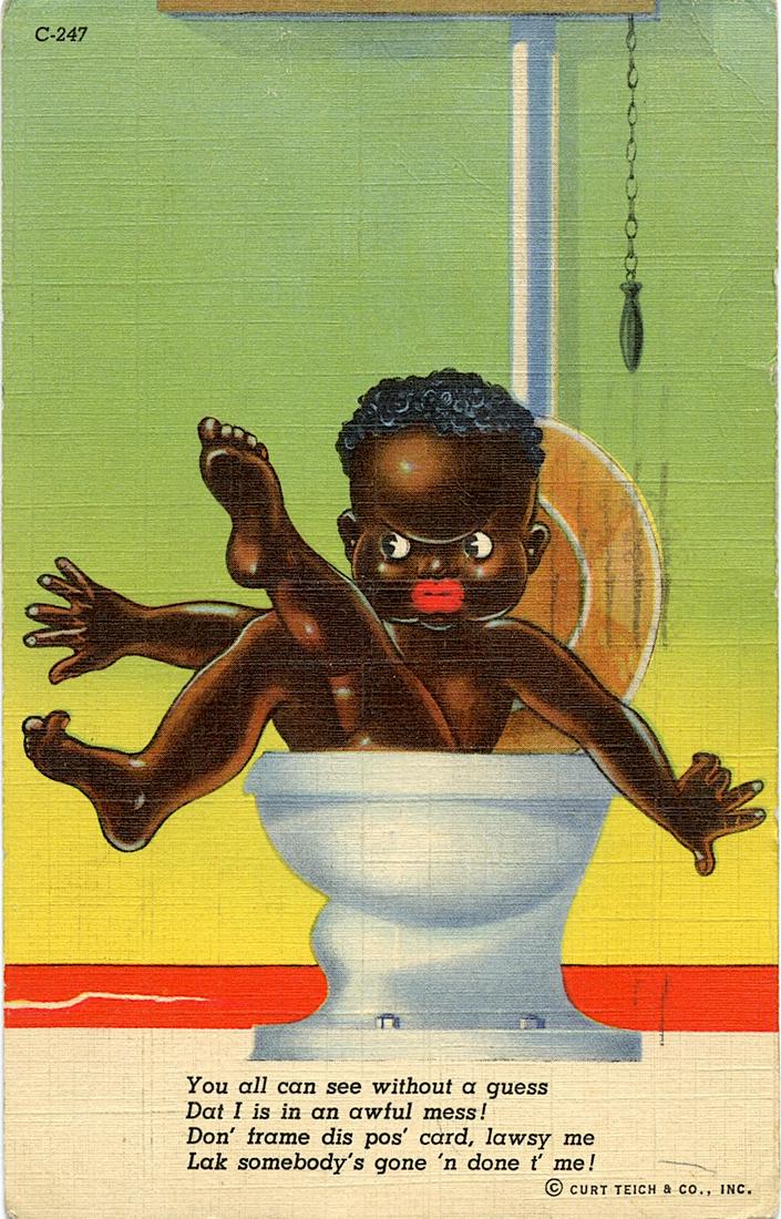 Antique Vintage Rare Postcard African Americana: The dimensions of an antique/vintage postcard are Approx. 6.25"x 11" (small variances can occur). ABOUT SHIPPING: This lot is located in Boca Raton, Fl and its shipment will be made directly by Arteli