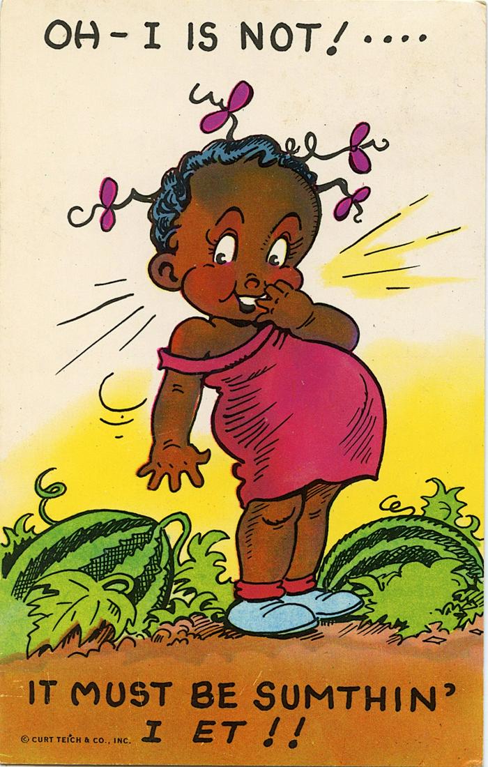 Antique Vintage Rare Postcard African Americana: The dimensions of an antique/vintage postcard are Approx. 6.25"x 11" (small variances can occur). ABOUT SHIPPING: This lot is located in Boca Raton, Fl and its shipment will be made directly by Arteli