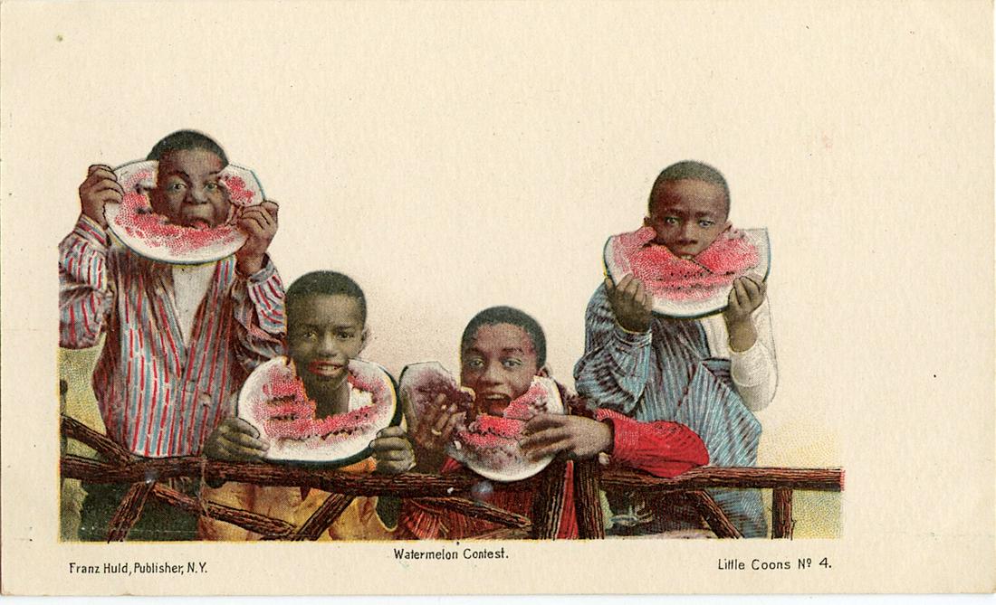 Antique Vintage Rare Postcard African Americana (1 of 2)