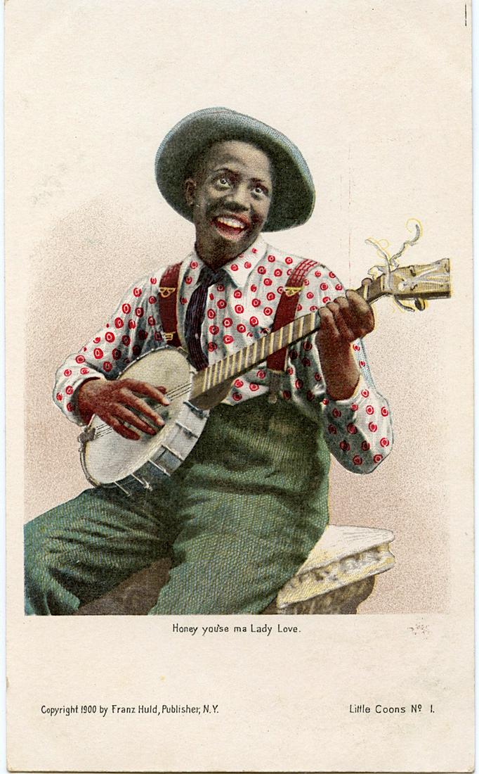 Antique Vintage Rare Postcard African Americana: The dimensions of an antique/vintage postcard are Approx. 6.25"x 11" (small variances can occur). ABOUT SHIPPING: This lot is located in Boca Raton, Fl and its shipment will be made directly by Arteli