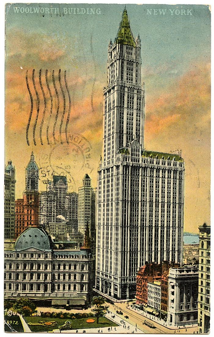 Rare Early Postcard NYC, New York (1 of 2)
