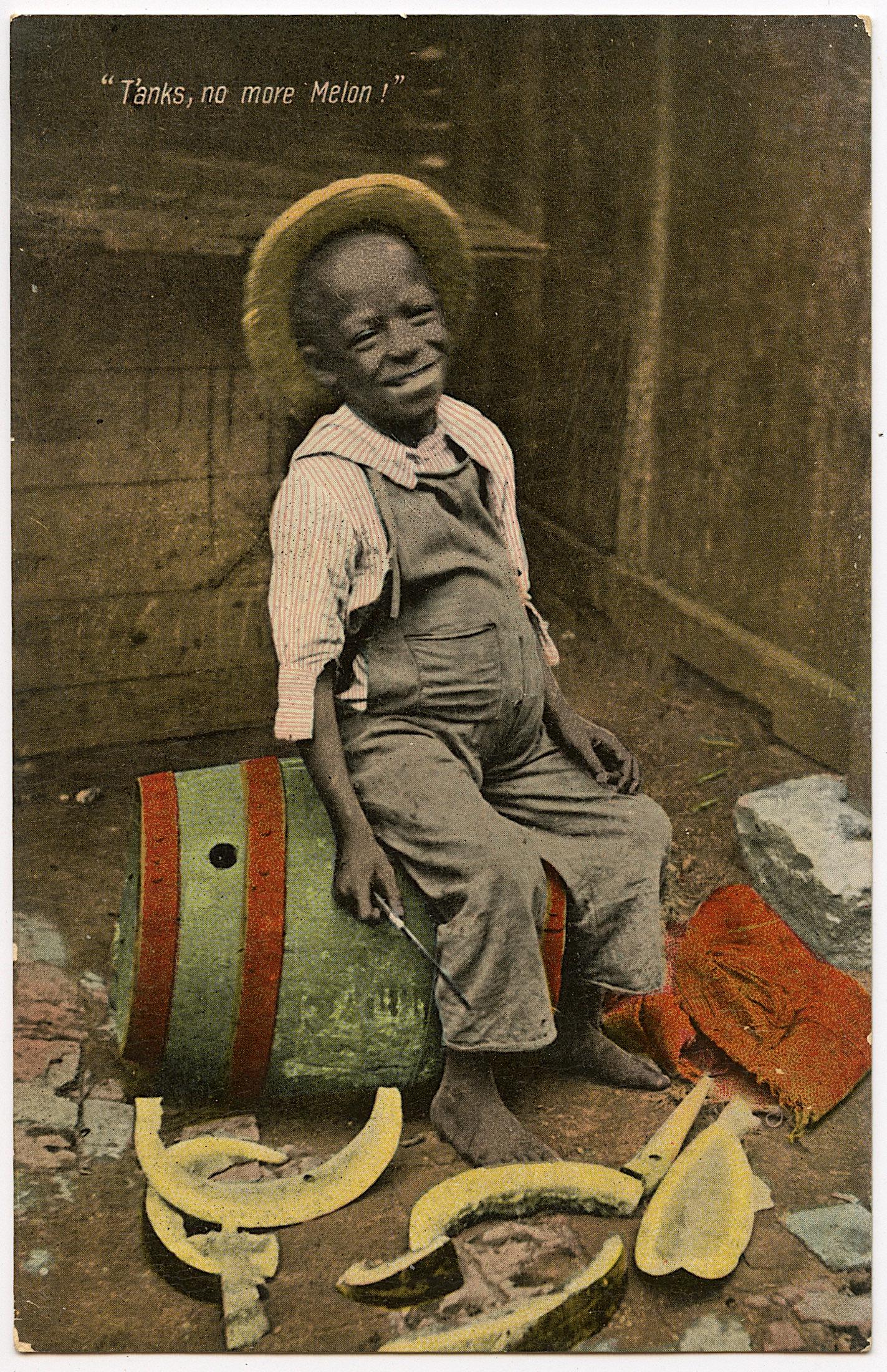 Antique Vintage Rare African American Postcard (1 of 2)