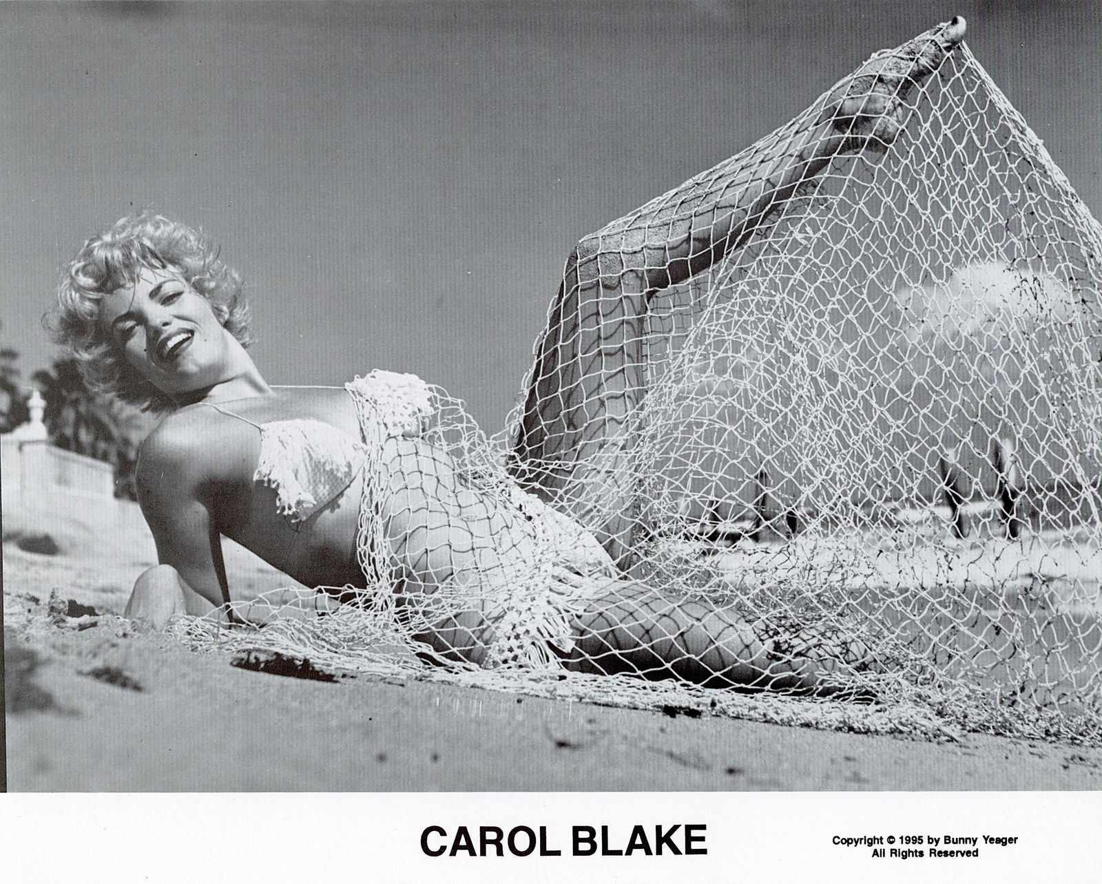 Original BUNNY YEAGER Pin UP Litho Carol Blake (1 of 1)