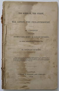 Rare Publication Phi Beta Kappa Society Harvard University, 1846: This lot is located in Boca Raton, Fl and its shipment will be made directly by Artelisted. Shipping insurance is the responsibility of the buyer. Ask us if you want to add insurance cost. Note that