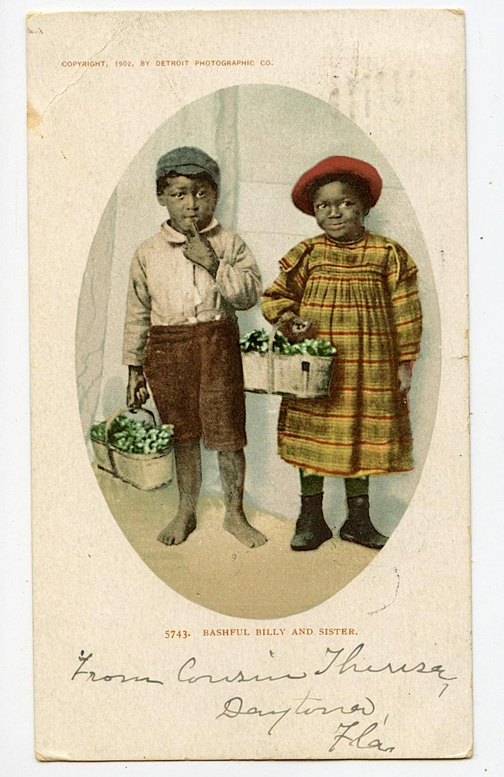 Antique Scarce Original Sunny Dixie American Postcard: This original African American postcard is coming from the estate of a postcard collector in VA. The dimensions of an antique/vintage postcard are Approx. 5.5"x 3.5" (small variances can occur). ABOUT