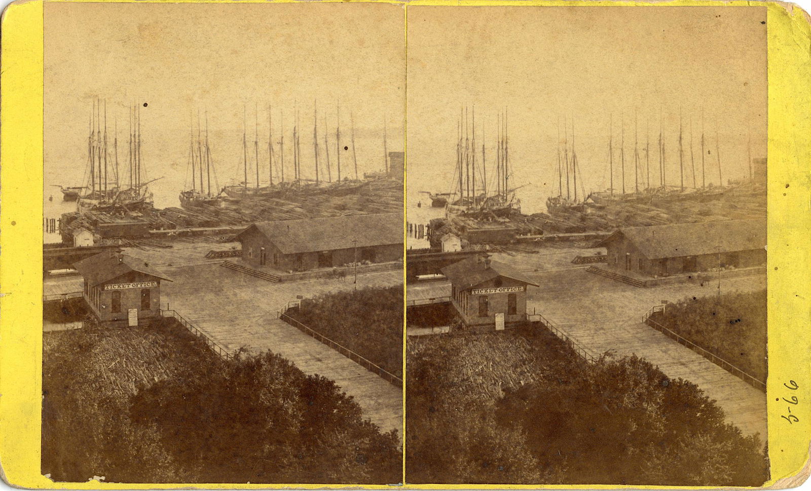 Antique Real Photo Stereoview Jacksonville, FL (1 of 2)