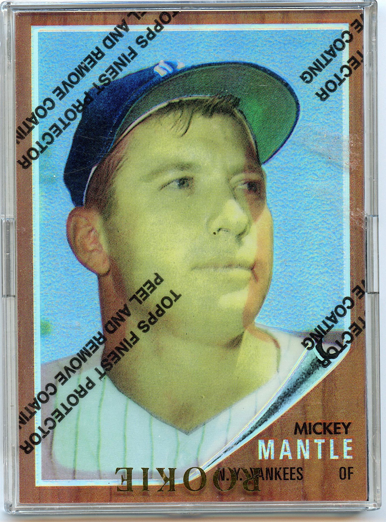 Baseball Card 1996 Mickey Mantle Topps #200 (1 of 2)