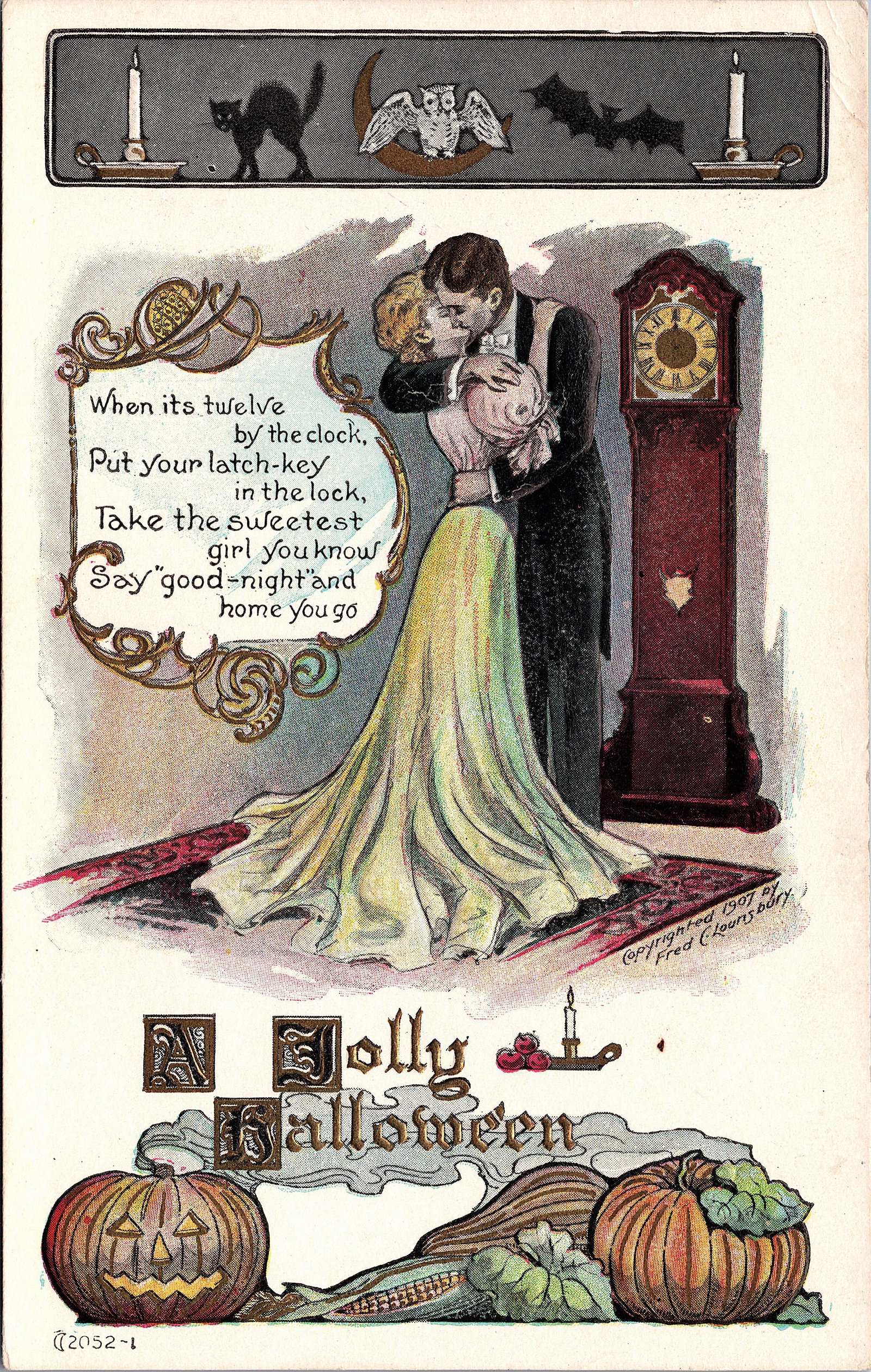 Antique Vintage Rare Postcard Halloween: The dimensions of an antique/vintage postcard are Approx. 5.5"x 3.5" (small variances can occur). ABOUT SHIPPING: This lot is located in Boca Raton, Fl and its shipment will be made directly by Arteli