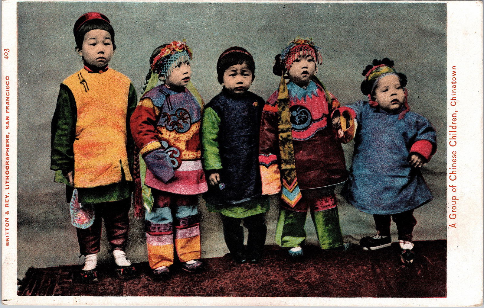 Antique Vintage Rare Postcard Chinese American (1 of 2)