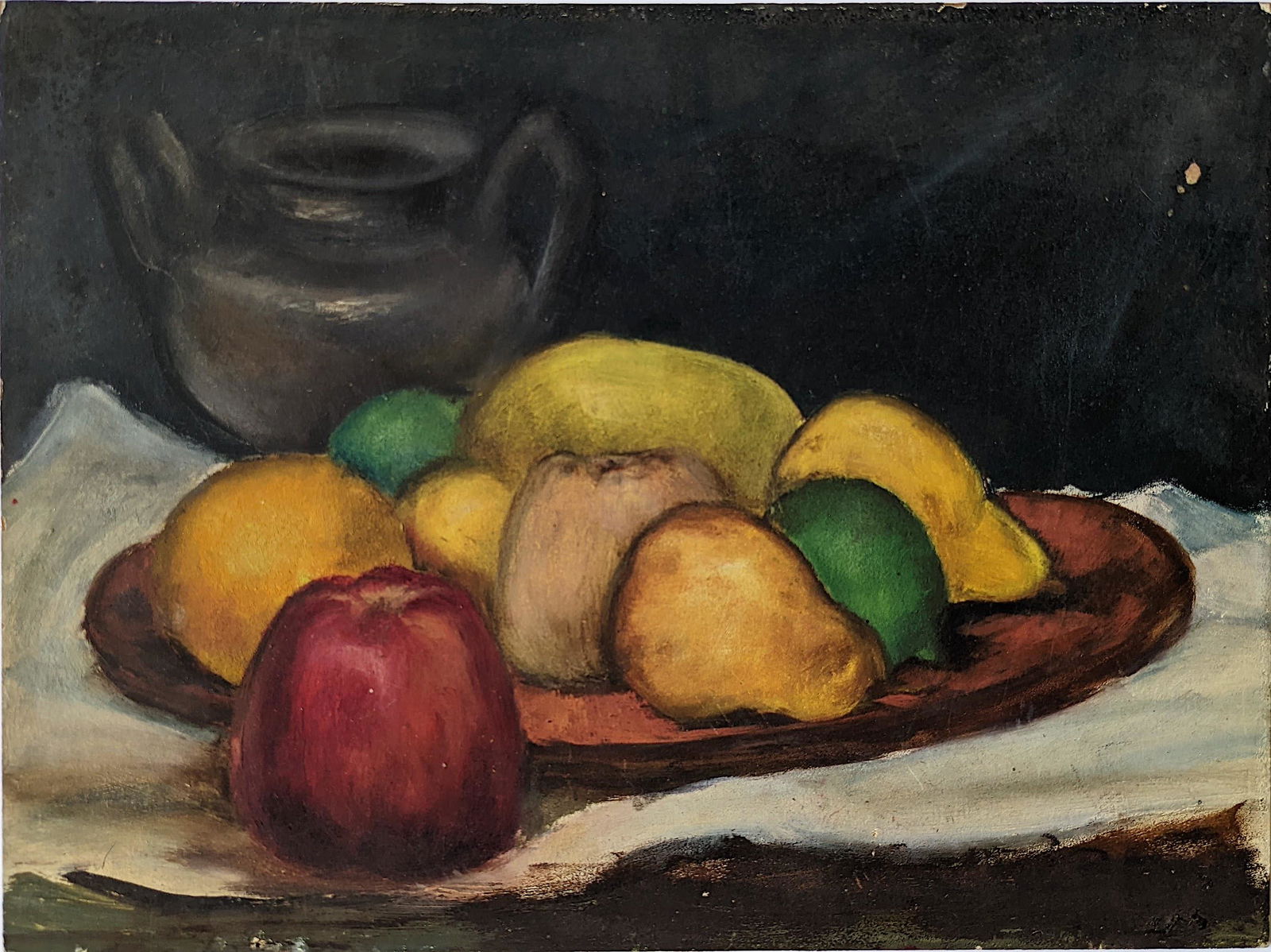 Vintage Original OUIDA GEORGE Still Life Oil Painting (1 of 2)