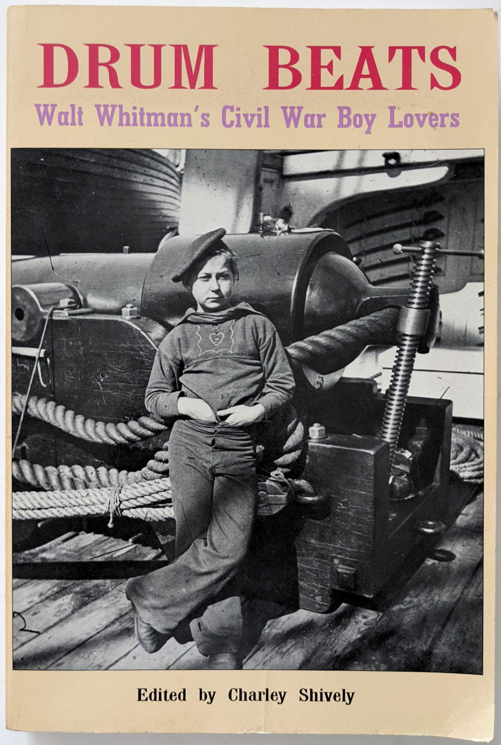 Book Drum Beats, Walt Whitman's Civil War Boy Lovers: The provenance of this item is from a WWII veteran collector in Georgia. This lot is located in Boca Raton, Fl and its shipment will be made directly by Artelisted. Shipping insurance is the responsib