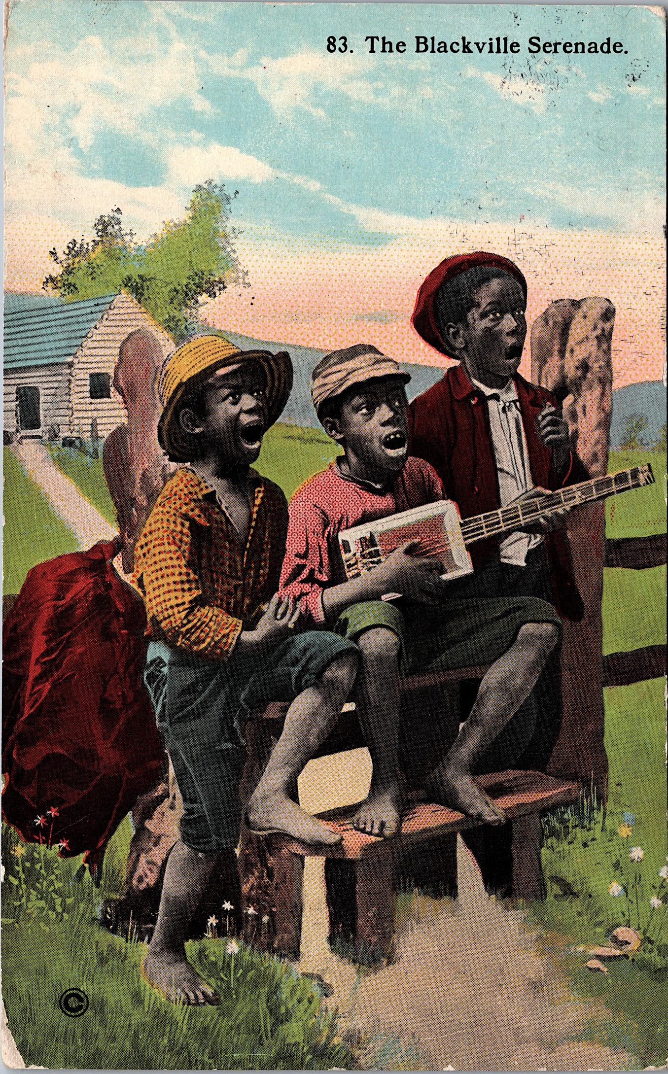 Rare Vintage Postcard African American: The dimensions of an antique/vintage postcard are Approx. 5.5"x 3.5" (small variances can occur). ABOUT SHIPPING: This lot is located in Boca Raton, Fl and its shipment will be made directly by Arteli
