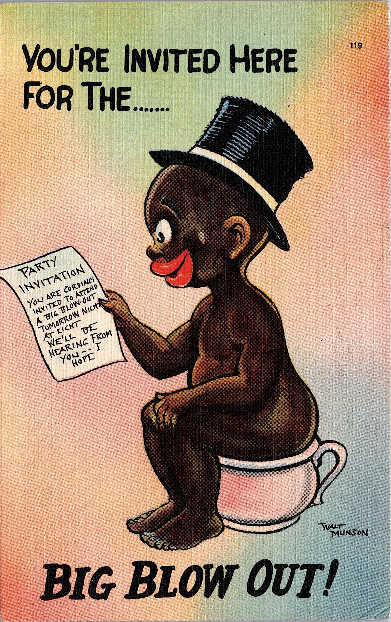Antique Vintage Rare Postcard African American: The dimensions of an antique/vintage postcard are Approx. 5.5"x 3.5" (small variances can occur). ABOUT SHIPPING: This lot is located in Boca Raton, Fl and its shipment will be made directly by Arteli