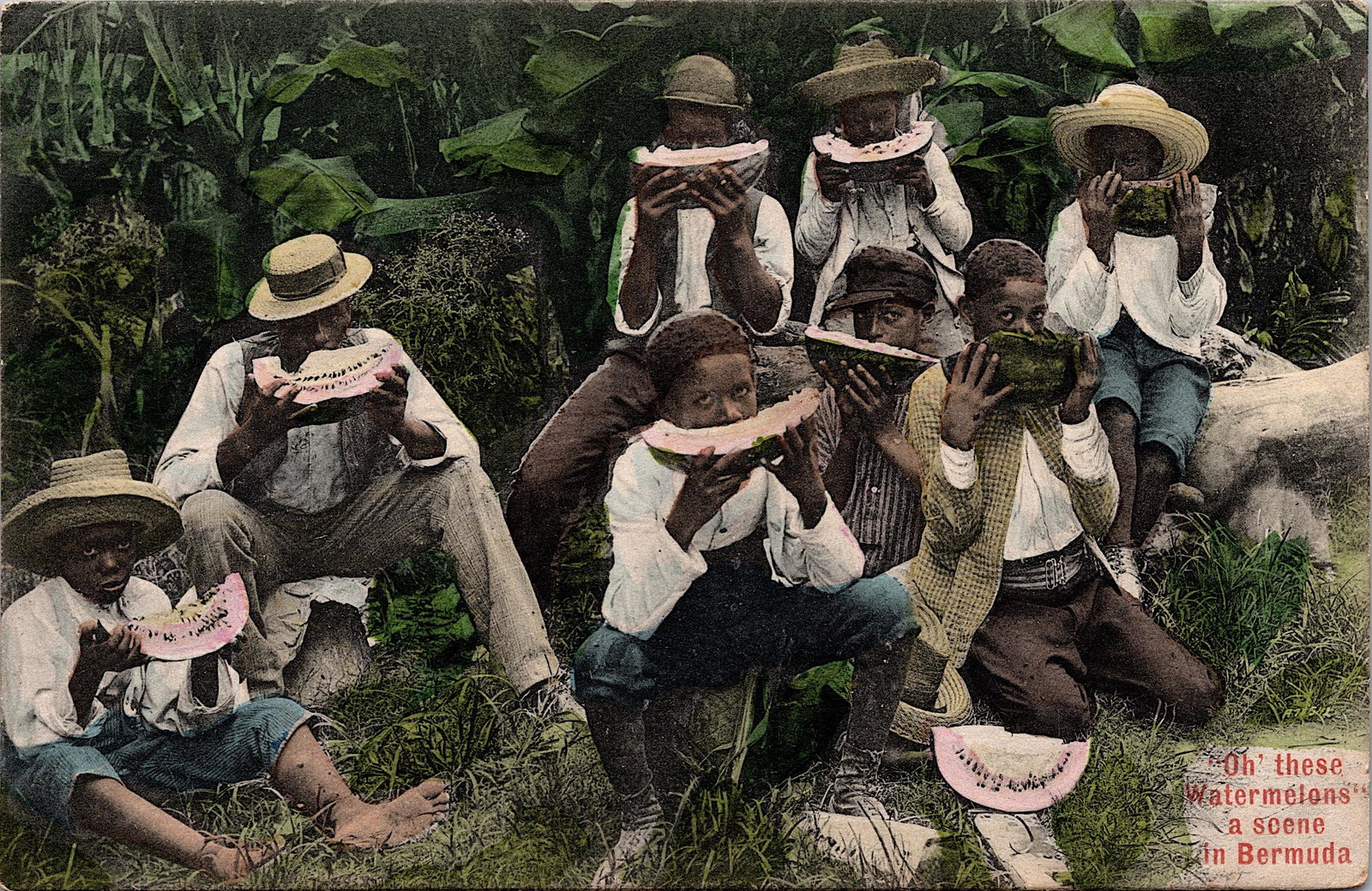 Antique Vintage Rare Postcard African American: The dimensions of an antique/vintage postcard are Approx. 5.5"x 3.5" (small variances can occur). ABOUT SHIPPING: This lot is located in Boca Raton, Fl and its shipment will be made directly by Arteli