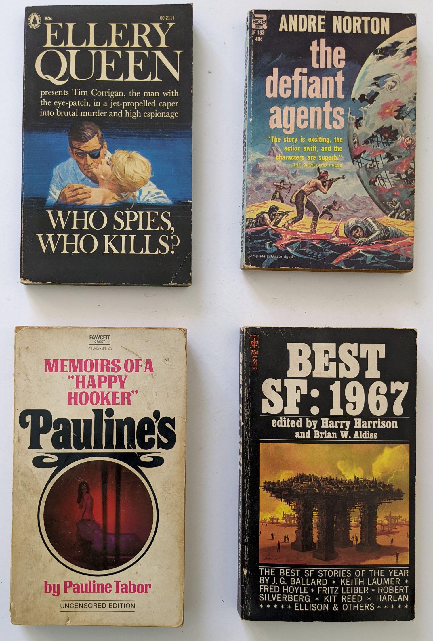4 Books "WHO SPIES WHO KILLS", "THE DEFIANT AGENTS"â€¦ (1 of 5)