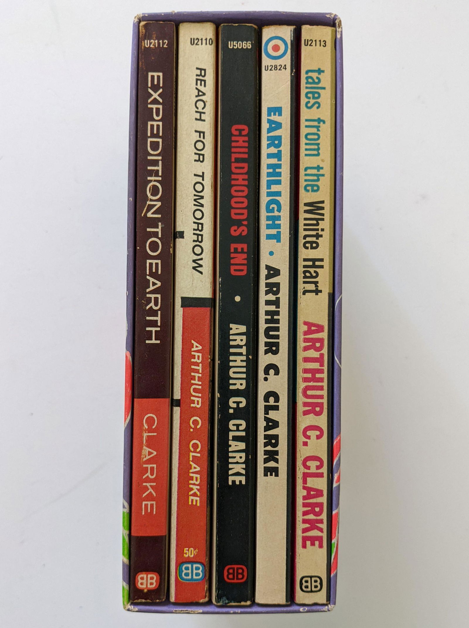5 Books by ARTHUR C. CLARKE (1 of 2)