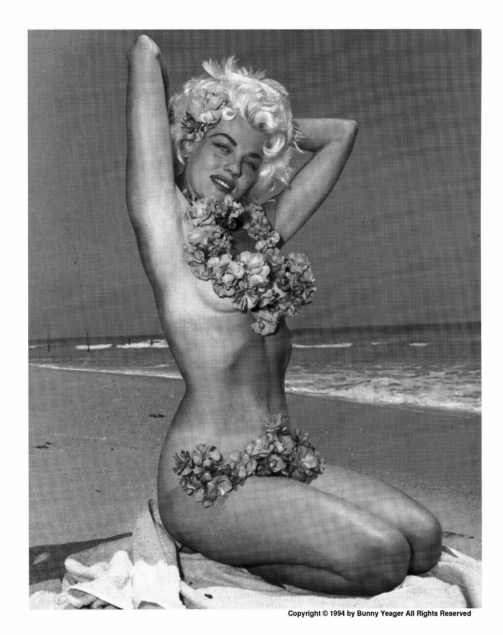 Original BUNNY YEAGER Pin Up Litho Model: This lot is coming from Bunny Yeager's estate/archives. Linnea Eleanor "Bunny" Yeager (March 13, 1929 - May 24, 2014) was an American photographer and pin-up model. She met Bettie Page in 1954, and to