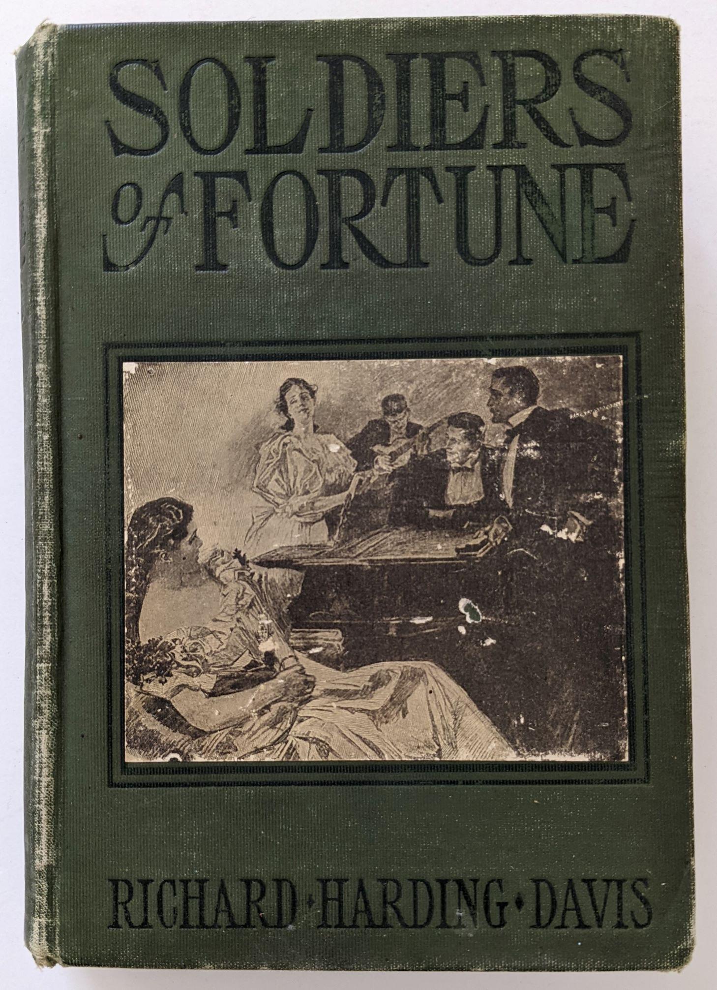 Book Soldiers of Fortune by RICHARD HARDING DAVIS: The provenance of this item is from a WWII veteran collector in Georgia. This lot is located in Boca Raton, Fl and its shipment will be made directly by Artelisted. Shipping insurance is the responsib