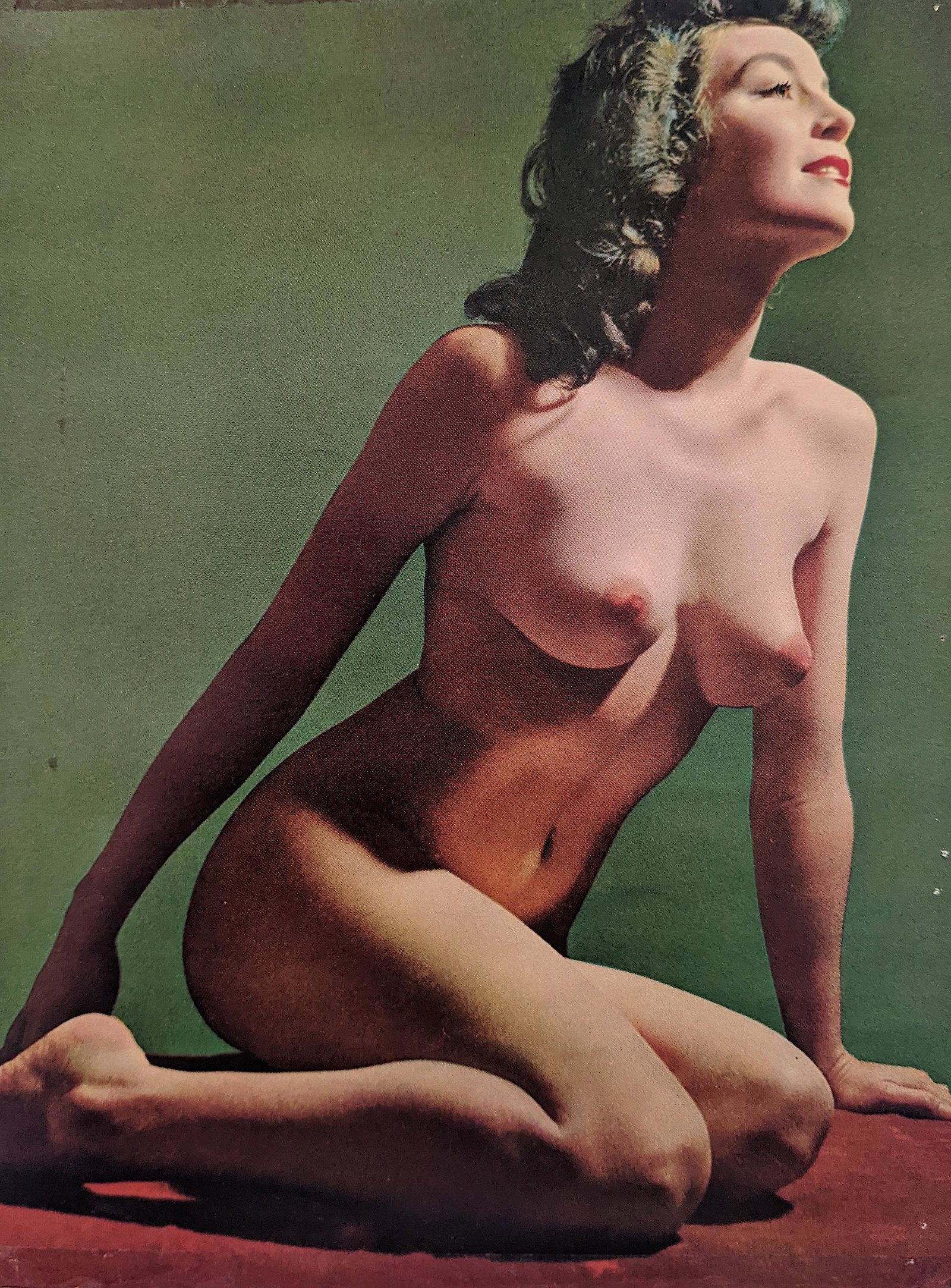 Vintage Pin Up Nude Female Model Fine Print 1950s: This lot is coming from Bunny Yeager's estate/archives. Linnea Eleanor "Bunny" Yeager (March 13, 1929 - May 24, 2014) was an American photographer and pin-up model. She met Bettie Page in 1954, and to