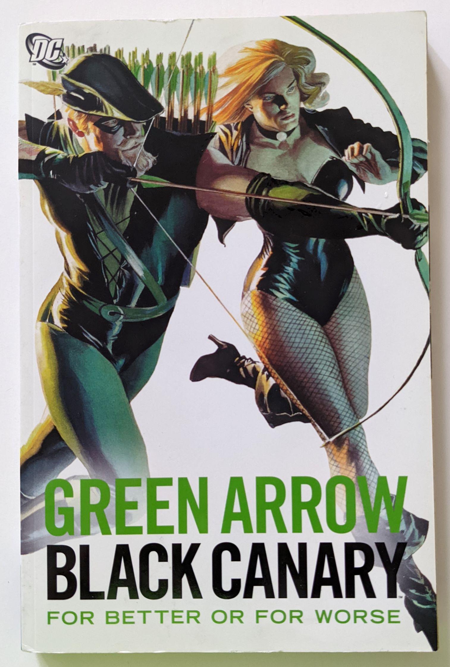 Comic Green Arrow, Black Canary - For Better of for Worse (1 of 3)