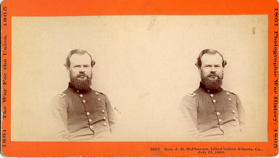 Rare Authentic Antique Real Photo Stereoview American Civil War (1 of 2)