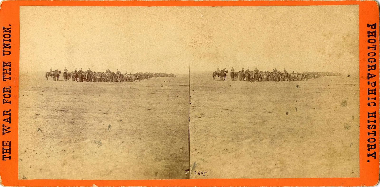 Rare Authentic Antique Real Photo Stereoview American Civil War (1 of 2)