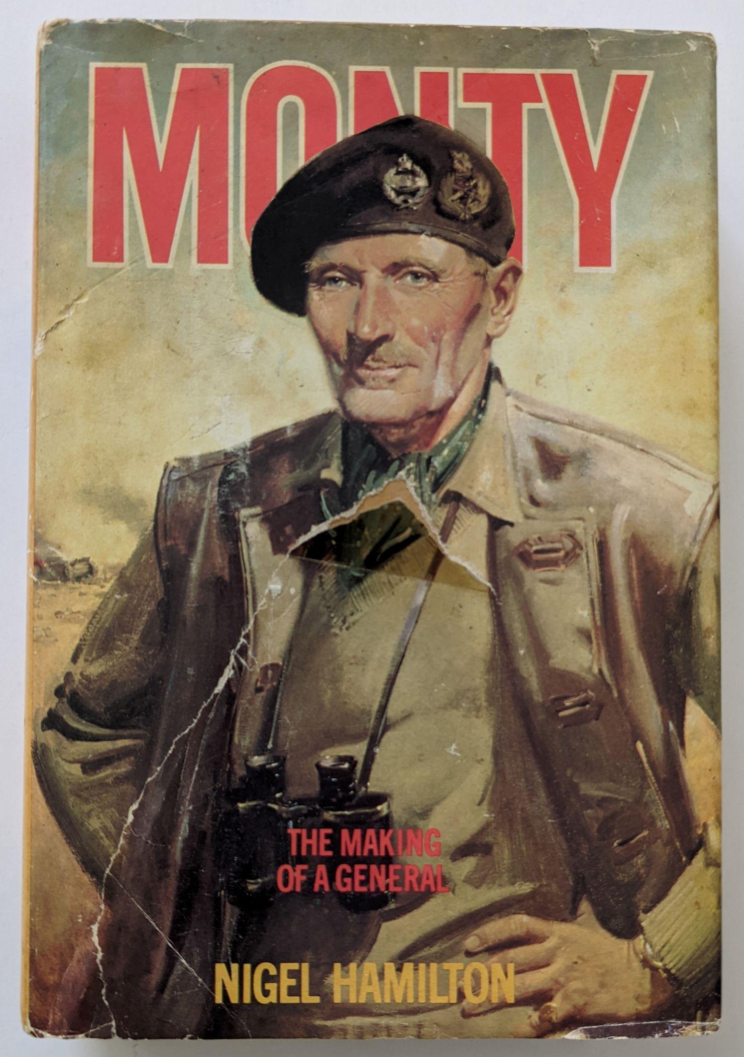 Book "MONTY" The Making of a General by NIGEL HAMILTON: The provenance of this item is from a WWII veteran collector in Georgia. This lot is located in Boca Raton, Fl and its shipment will be made directly by Artelisted. Shipping insurance is the responsib