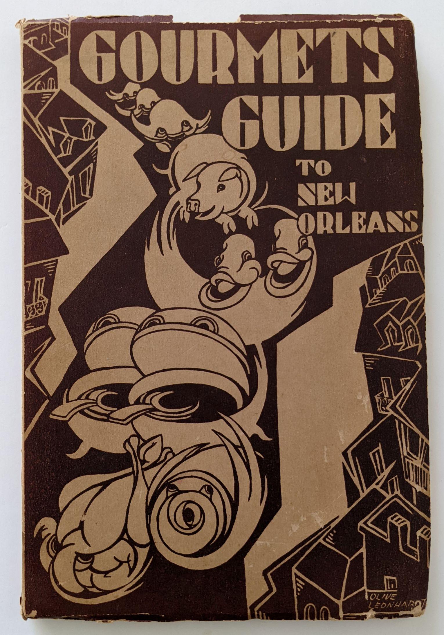 Book Gourtmets Guide To New Orleans by NATALIE SCOTT: Intro by Dorothy Aix. The provenance of this item is from a WWII veteran collector in Georgia. This lot is located in Boca Raton, Fl and its shipment will be made directly by Artelisted. Shipping insu