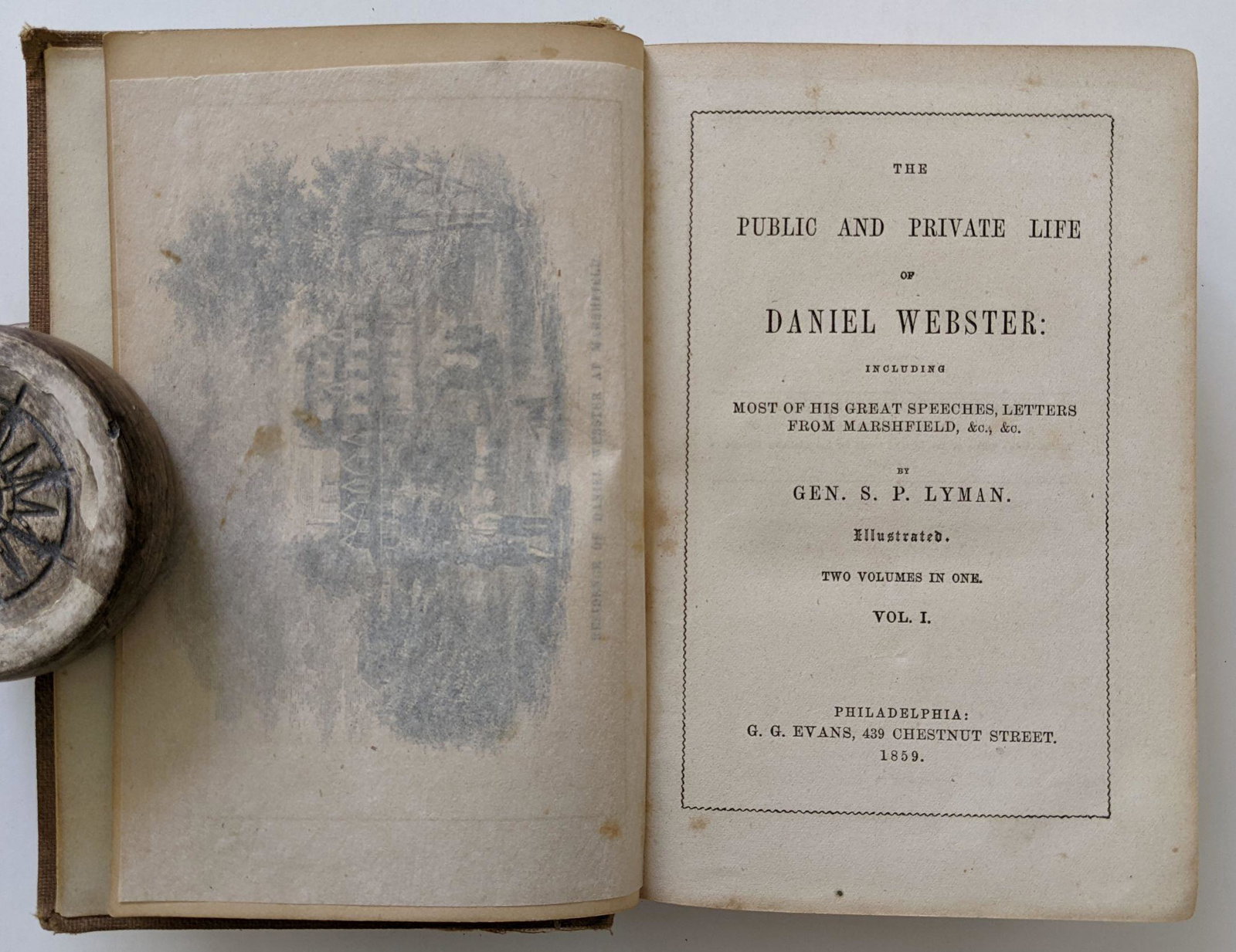 Book The Public and Private Life of DANIEL WEBSTER (1 of 3)