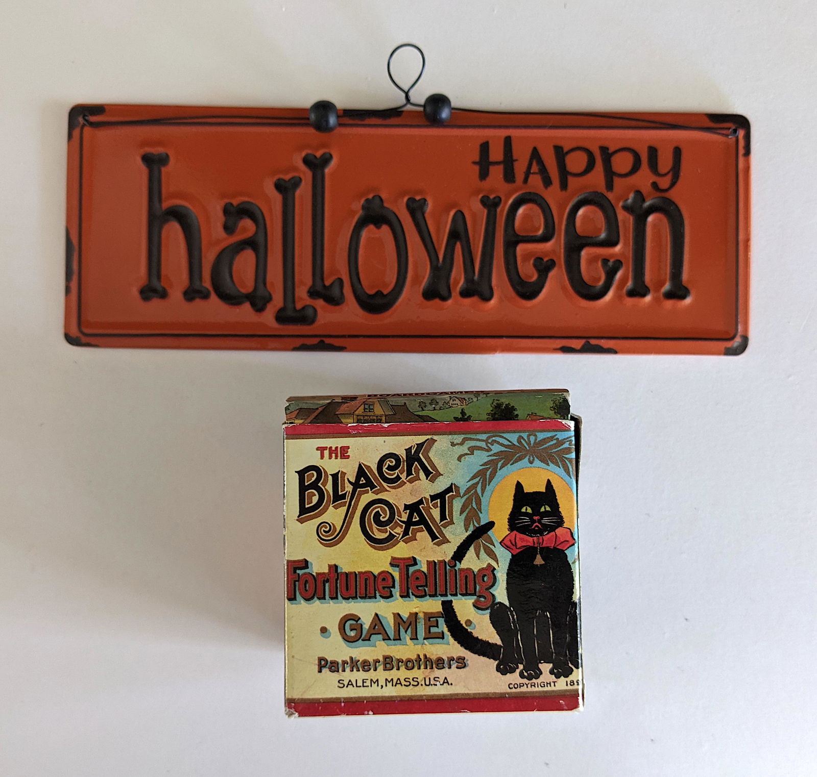 Set with 2 Halloween and Black Cat Elements (1 of 3)