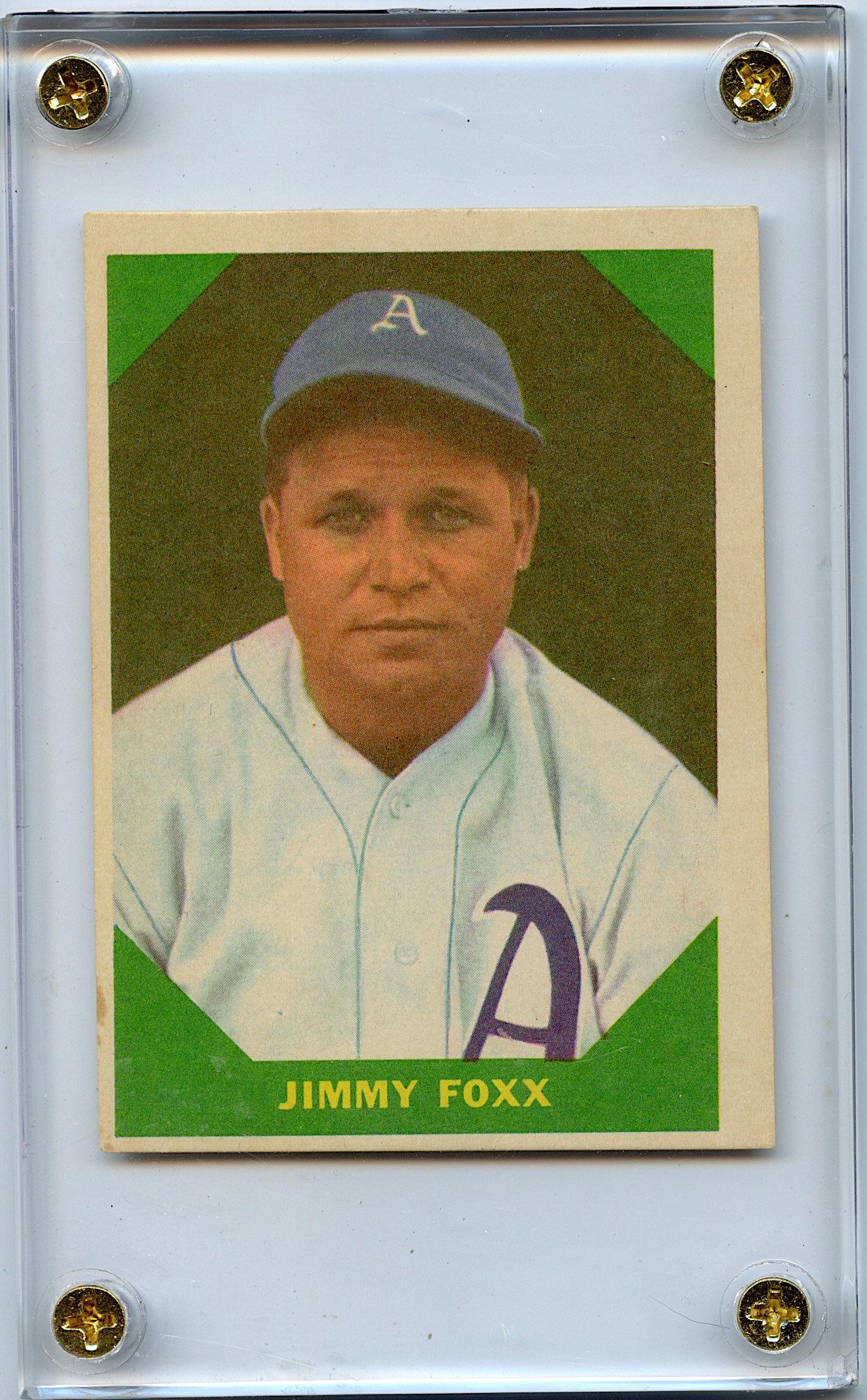 Baseball Greats Jimmy Fox #53 Baseball Card (1 of 2)