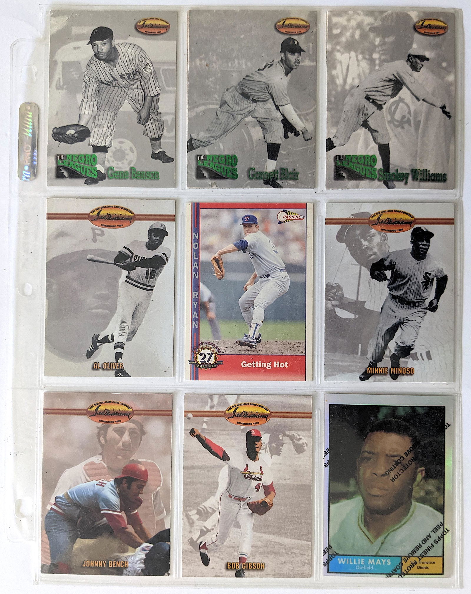 Vintage Set 9 Baseball Cards  Willie Mays & Others (1 of 2)