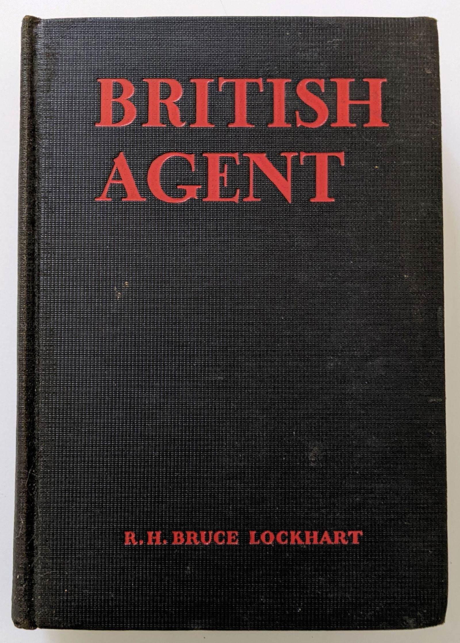 Book British Agent by R.H.BRUCE LOCKHART (1 of 3)