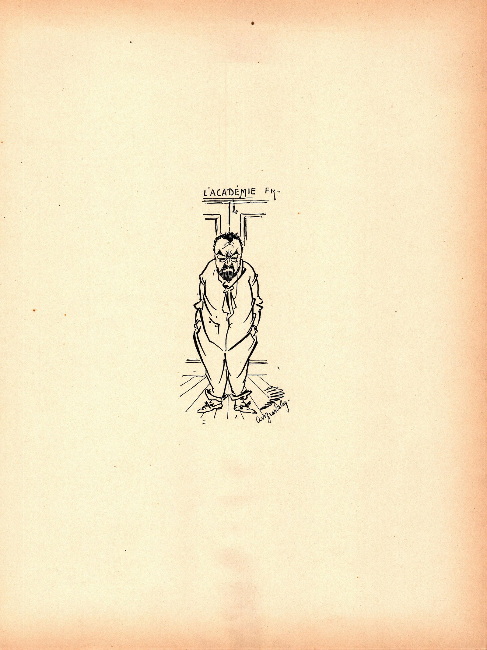 AUBREY BEARDSLEY Antique Lithograph, 1899: Antique Lithograph print produced in England by John Lane London in 1899. Paper dimensions 11" x 8.25". Vincent Beardsley (21 August 1872 â€“ 16 March 1898) was an English illustrator and author.