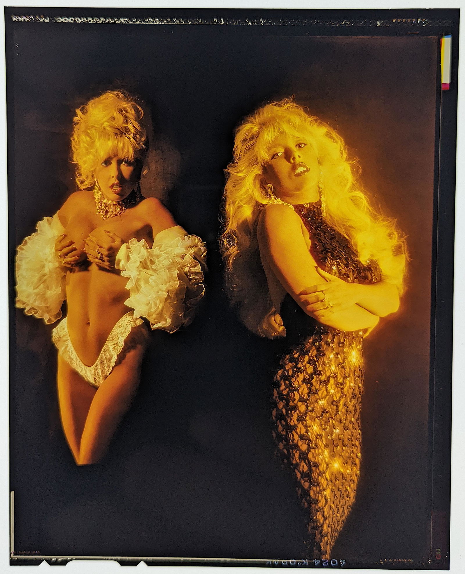 Photo Positive Film Pin Up Models Two Sisters (1 of 2)