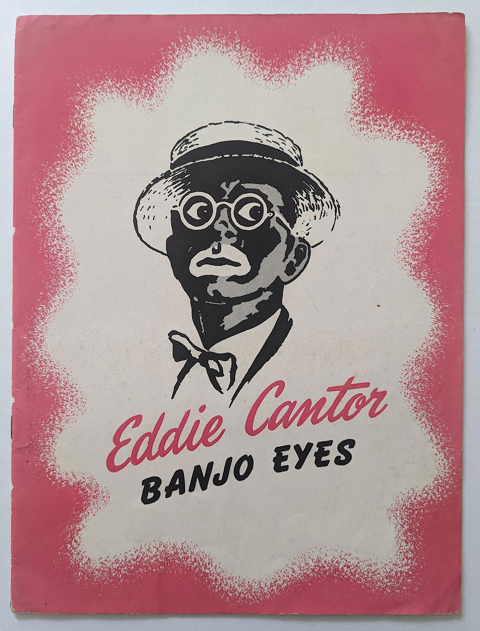 Antique Rare Ephemera Eddie Cantor BANJO EYES (1 of 3)