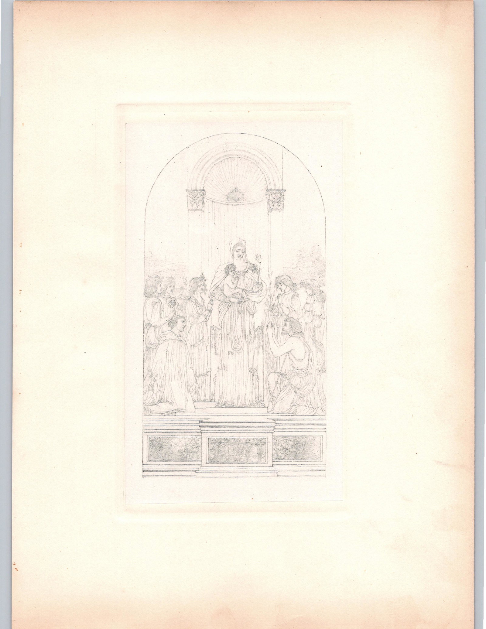 AUBREY BEARDSLEY Antique Lithograph, 1899: Antique Lithograph print produced in England by John Lane London in 1899. Paper dimensions 11" x 8.25". Vincent Beardsley (21 August 1872 â€“ 16 March 1898) was an English illustrator and author.