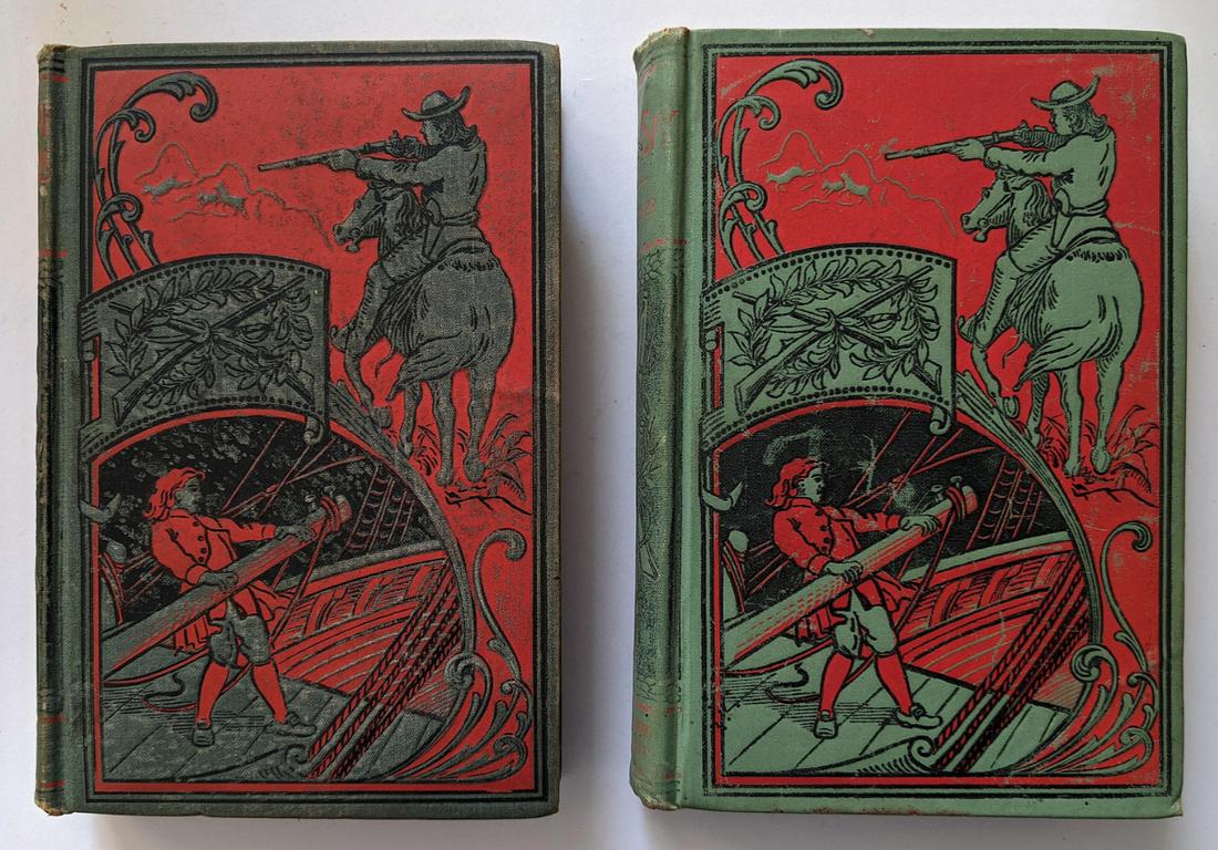 Set 2 Books By James Fenimore Cooper (1 of 5)