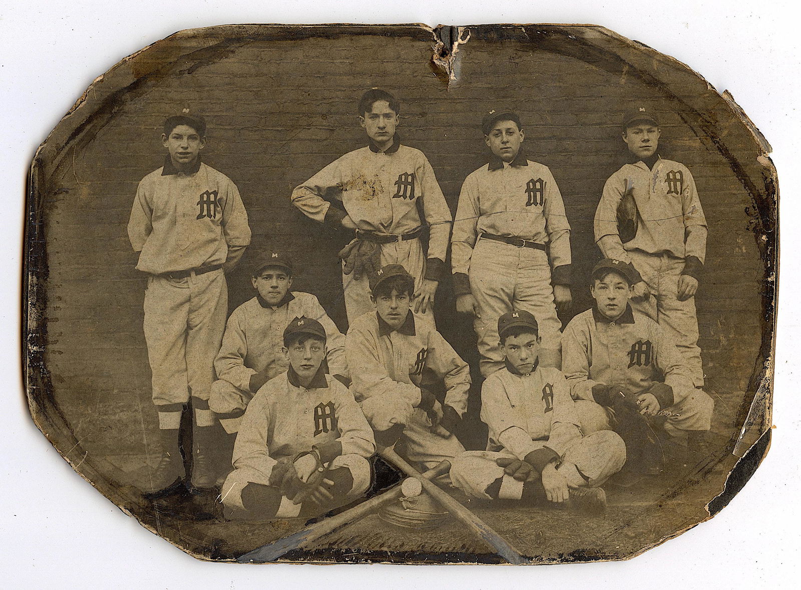 Early Original Baseball Players U. of Minnesota. Minneapolis (1 of 2)