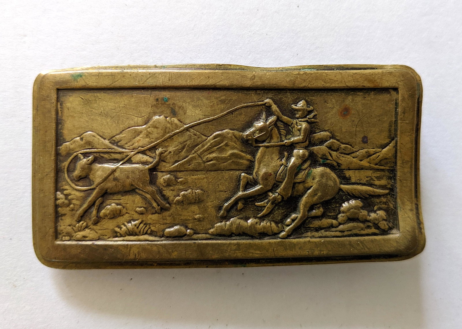 Vintage Belt Buckle Cowboy Scene Art: This lot is located in Boca Raton, Fl and its shipment will be made directly by Artelisted. Shipping insurance is the responsibility of the buyer. Ask us if you want to add insurance cost. Note that i
